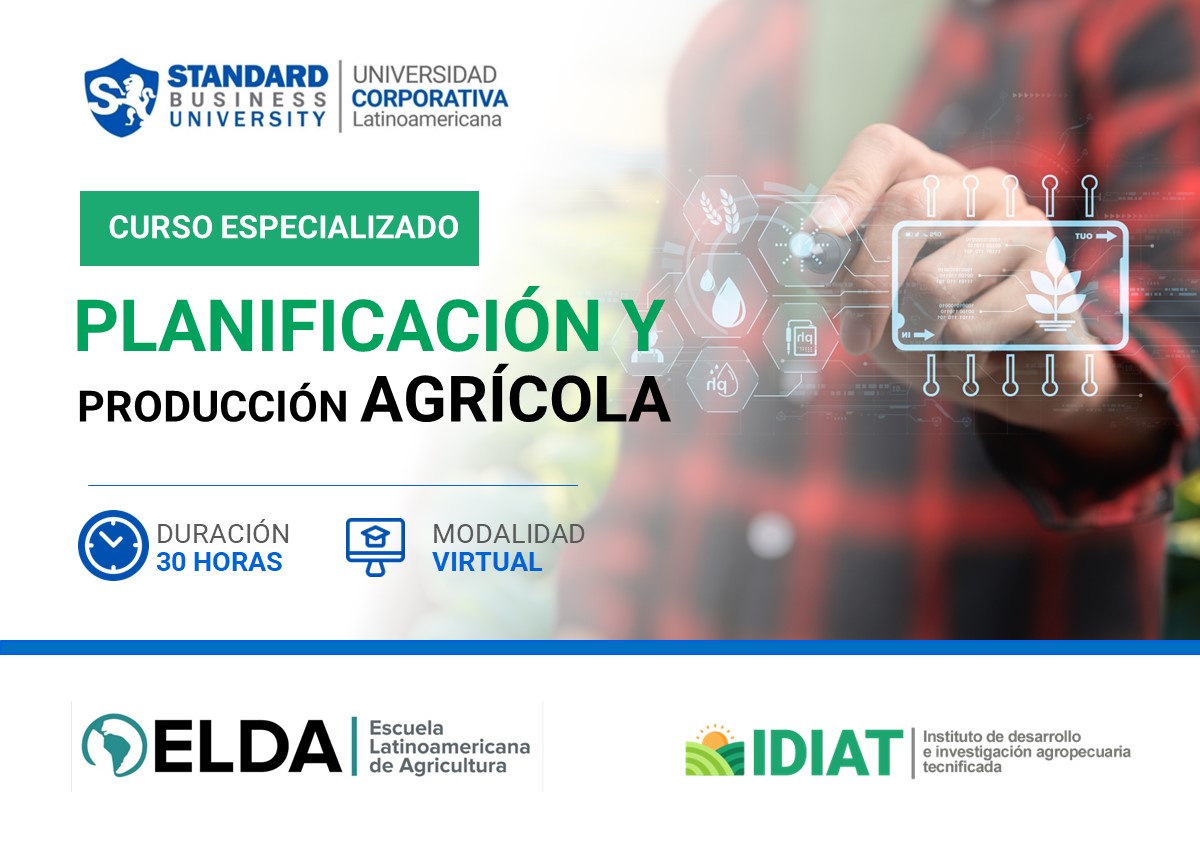 CURSO ESPECIALIZADO EN PLANIFICACIÓN Y PRODUCCIÓN AGRÍCOLA