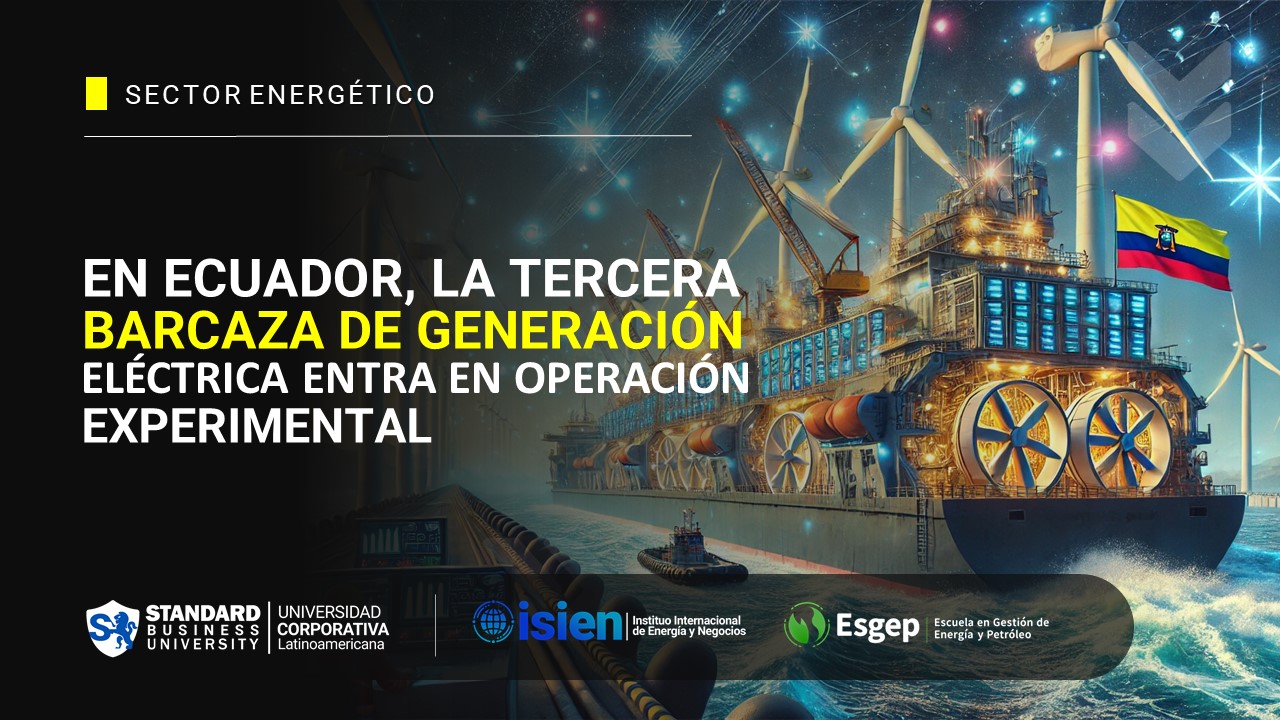 Tercera barcaza entra a operación experimental con 80 megavatios