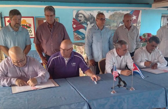 CUBA: Firman en La Habana memorando para mejorar la producción de arroz