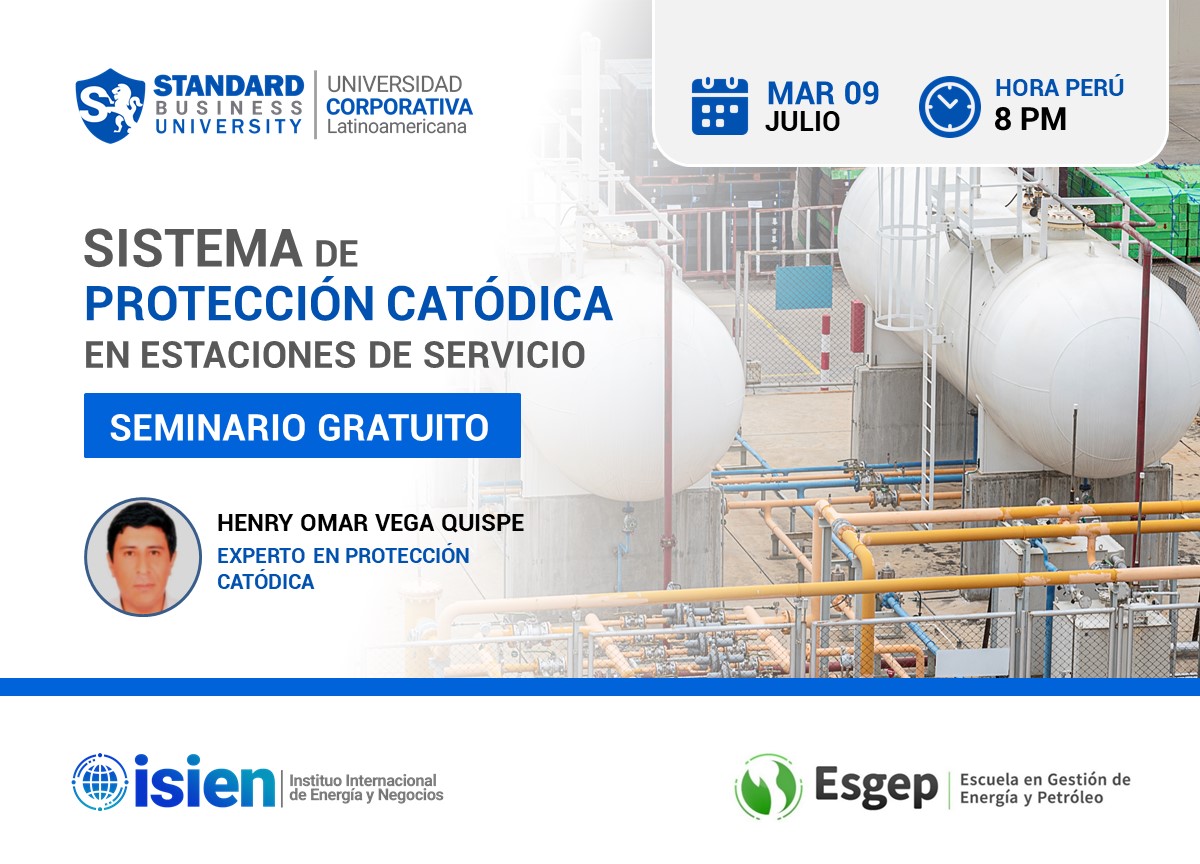 SEMINARIO ESPECIALIZADO EN SISTEMA DE PROTECCIÓN CATÓDICA EN ESTACIONES DE SERVICIO