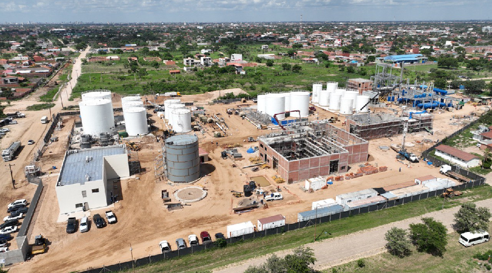 Bolivia: Construcción de Planta de Biodiésel II en El Alto alcanza al 84 % de avance