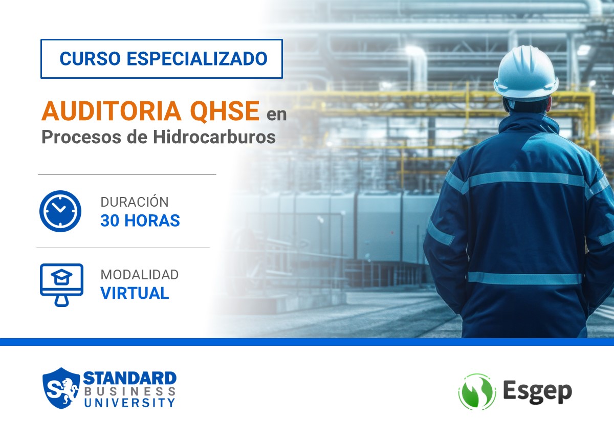 CURSO ESPECIALIZADO EN AUDITORIA QHSE EN PROCESOS DE HIDROCARBUROS