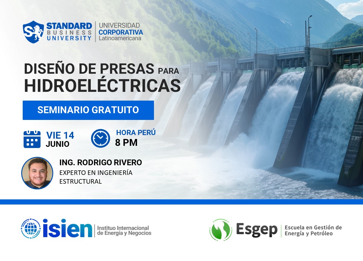 SEMINARIO ESPECIALIZADO EN DISEÑO DE PRESAS HIDROELECTRICAS