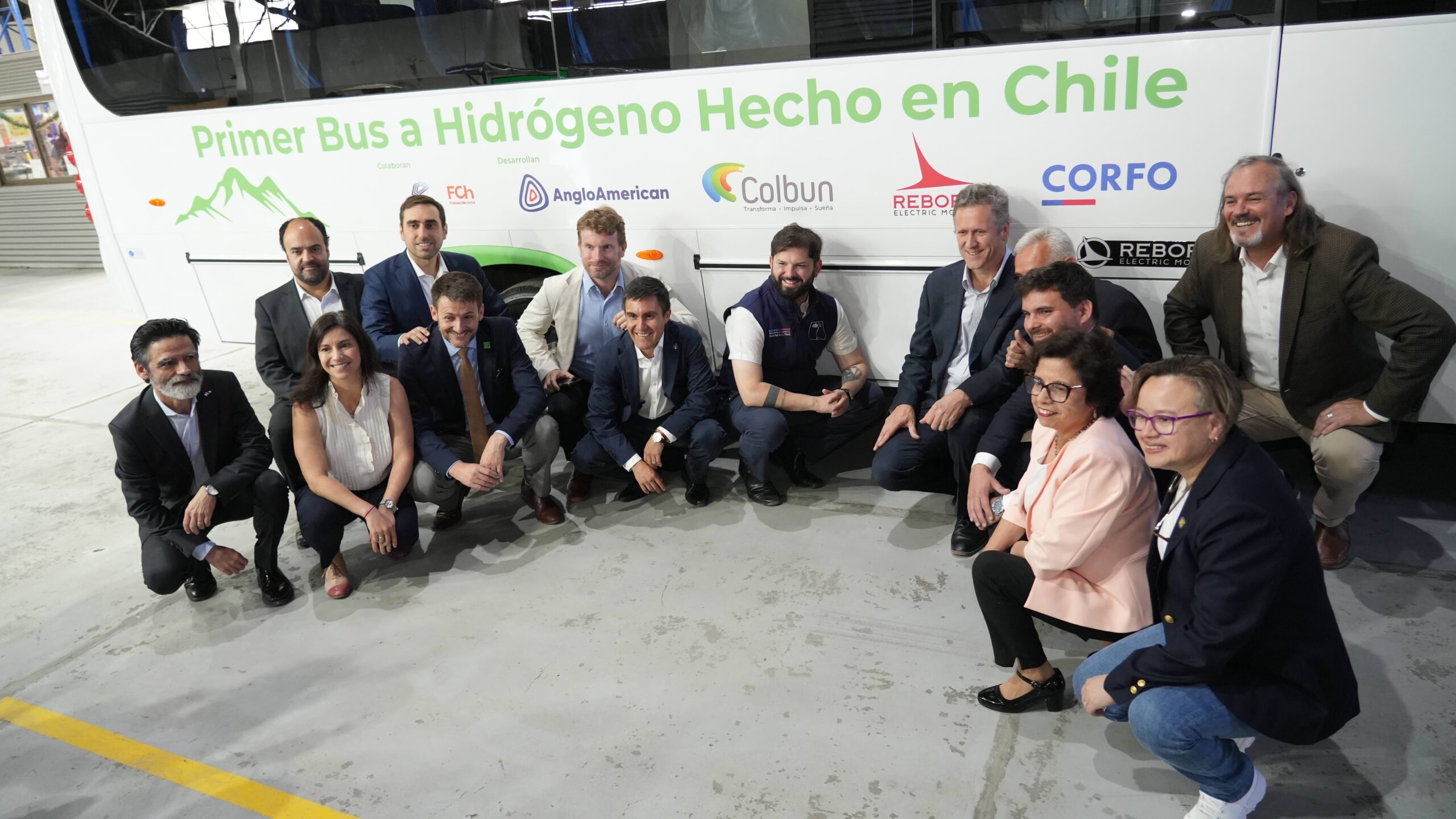 CHILE: Ya es una realidad; presentan el primer bus a hidrógeno fabricado en el país