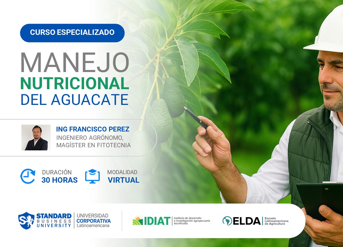 CURSO ESPECIALIZADO EN MANEJO NUTRICIONAL DEL AGUACATE