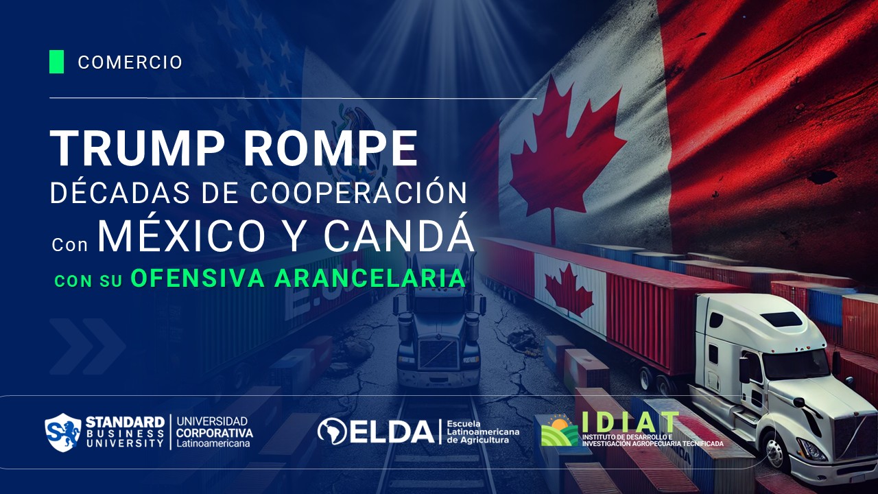 Trump quiebra con la bomba arancelaria décadas de colaboración con México y Canadá