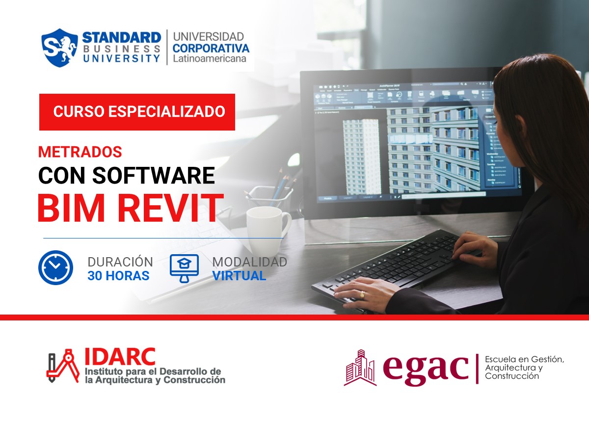 CURSO ESPECIALIZADO EN METRADOS CON SOFTWARE BIM REVIT