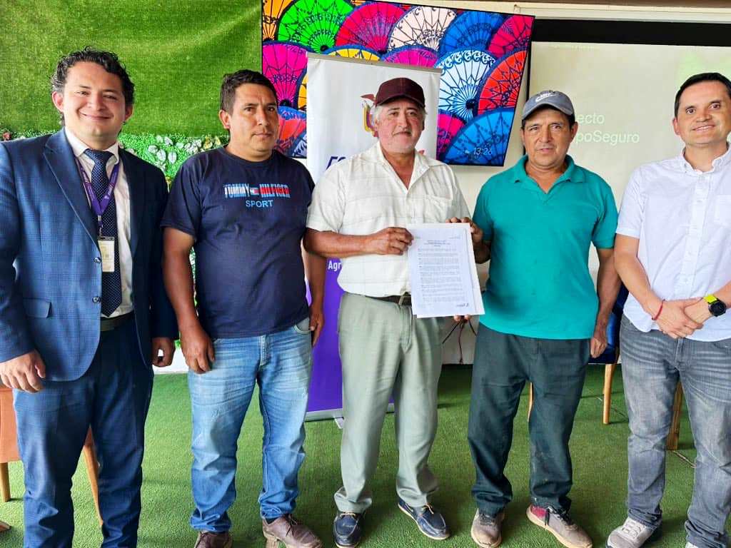 ECUADOR: MAG dinamiza la economía rural con seguro agrícola y fortalecimiento organizacional