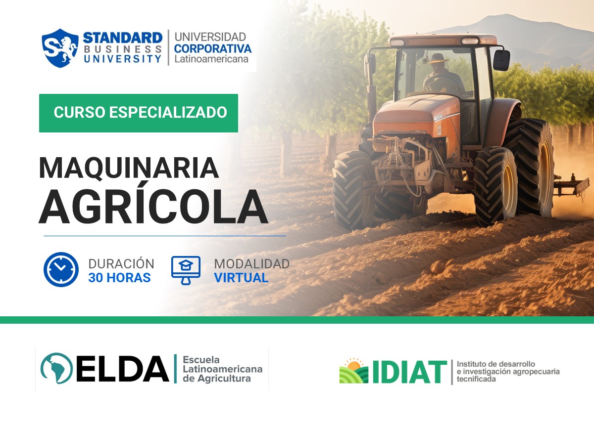 CURSO ESPECIALIZADO EN MAQUINARIA AGRÍCOLA