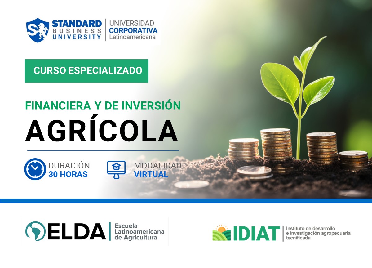 CURSO ESPECIALIZADO EN FINANCIERA Y DE INVERSIóN AGRíCOLA 