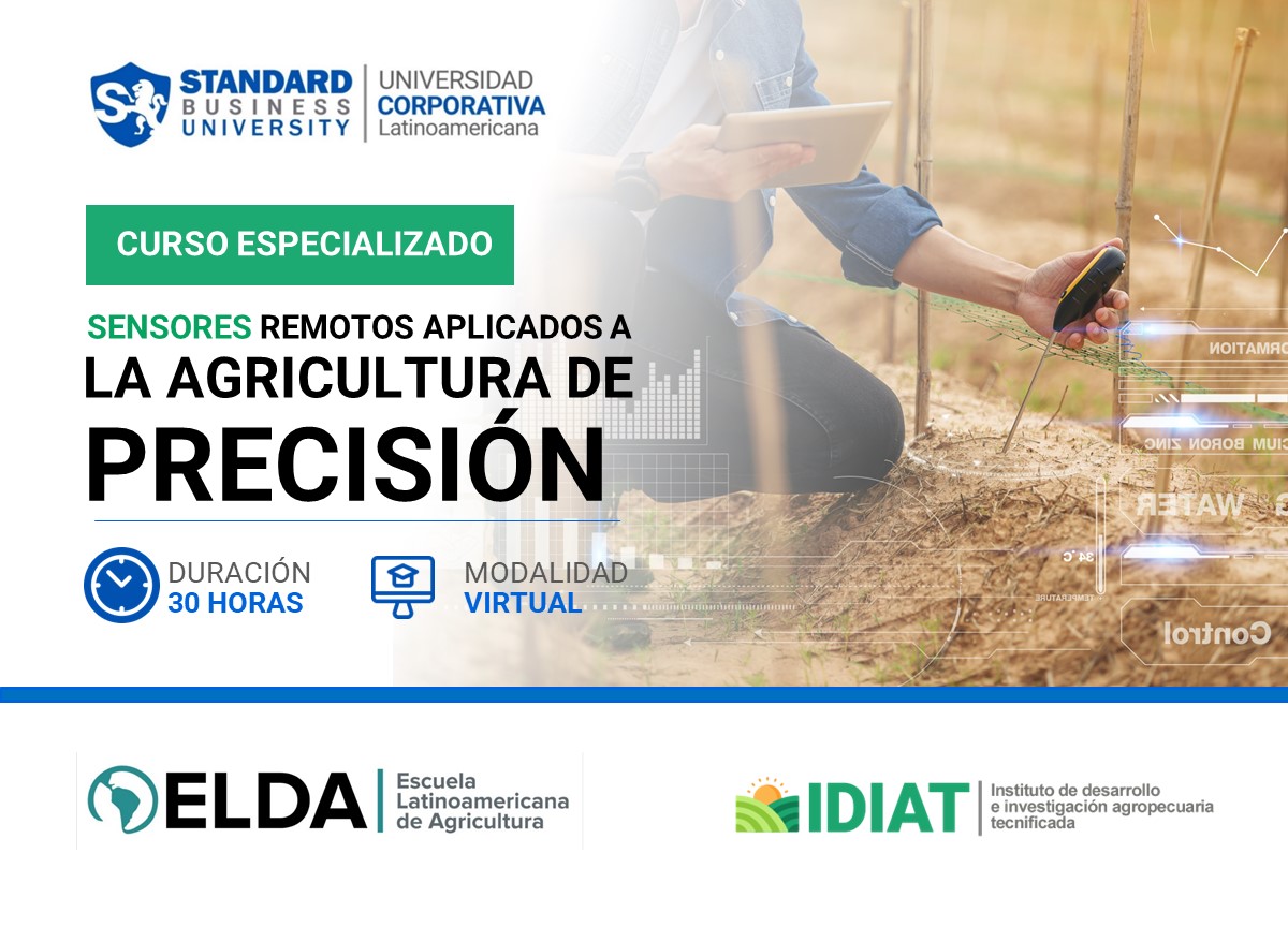 CURSO ESPECIALIZADO EN SENSORES REMOTOS APLICADOS A LA AGRICULTURA DE PRECISIóN