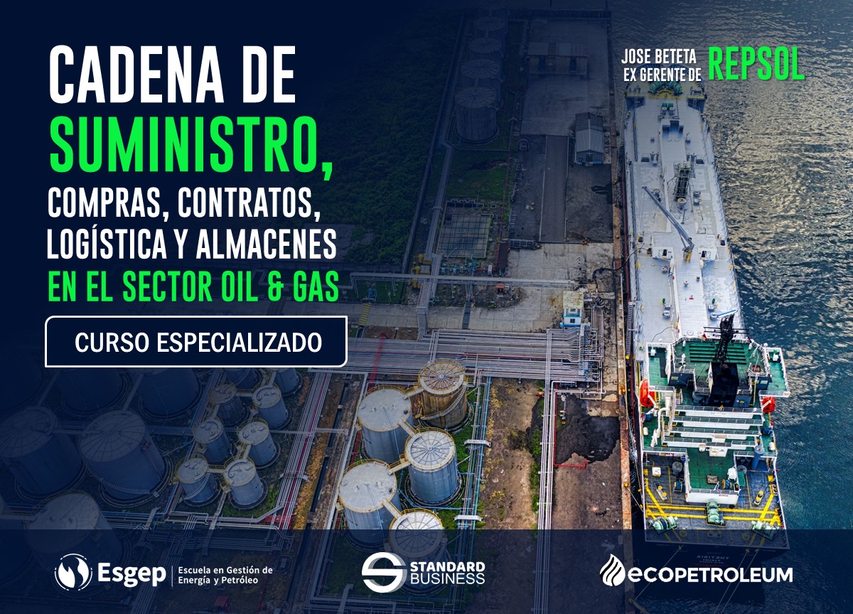 CURSO ESPECIALIZADO EN CADENA DE SUMINISTRO, COMPRA Y CONTRATOS / LOGíSTICA DE ALMACENES Y BODEGAS EN EL SECTOR OIL&GAS