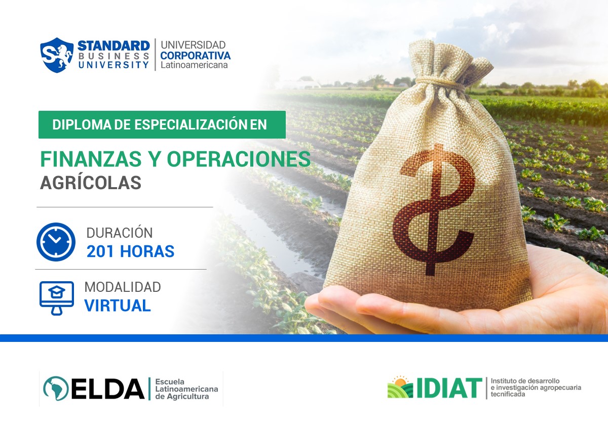DIPLOMA ESPECIALIZADO EN FINANZAS Y OPERACIONES AGRÍCOLAS