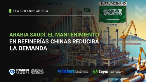 Mantenimiento en Refinerías Chinas Reducirá la Demanda de Crudo Saudí en Marzo