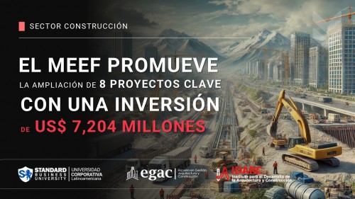 MEF impulsa adendas de 8 proyectos estratégicos por US$ 7,204 millones