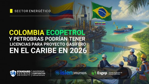 Colombiana Ecopetrol y Petrobras podrían tener licencias para proyecto gasífero en el Caribe en 2026