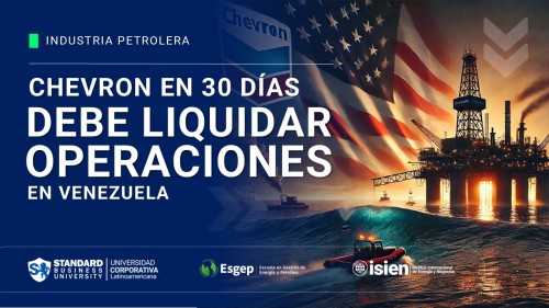 Estados Unidos le da un mes a Chevron para liquidar operaciones en Venezuela