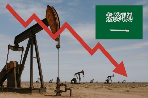 El Petróleo Cae Mientras Arabia Saudita Recorta Precios del Crudo en Medio de la Débil Demanda China y la Producción Estadounidense se Estanca