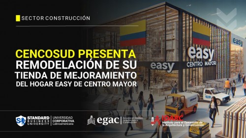 Cencosud presenta remodelación de su tienda de mejoramiento del hogar Easy de Centro Mayor