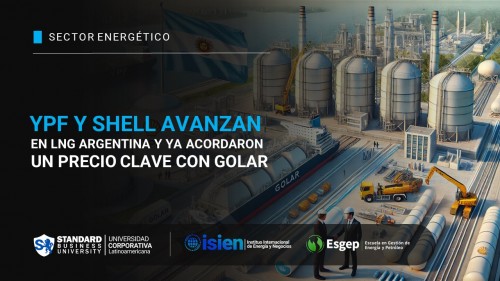 YPF y Shell avanzan en LNG Argentina y ya acordaron un precio clave con Golar