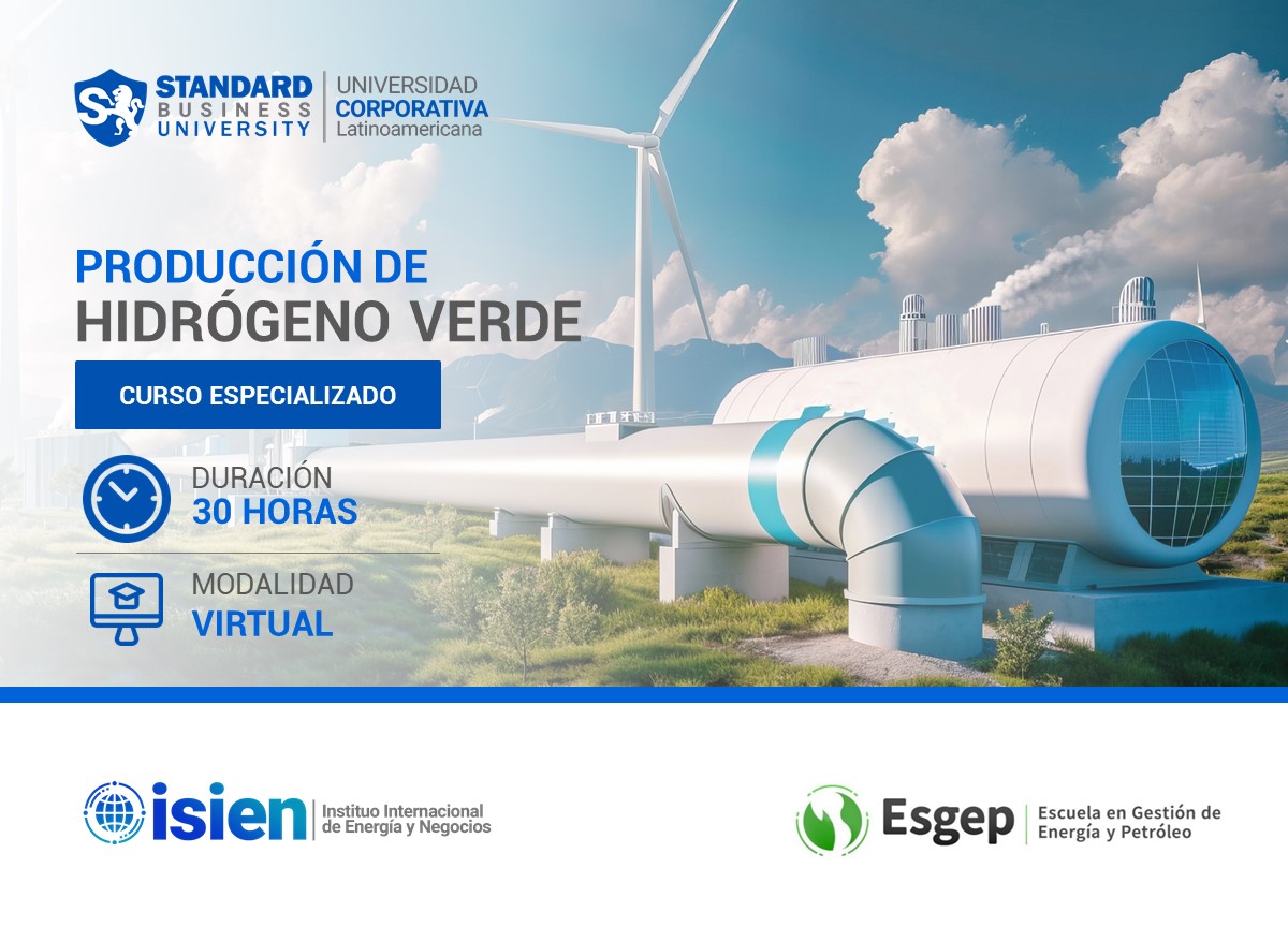 CURSO ESPECIALIZADO EN PRODUCCIÓN DE HIDROGENO VERDE