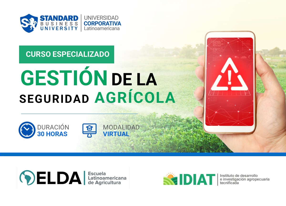 CURSO ESPECIALIZADO EN GESTIóN DE LA SEGURIDAD AGRíCOLA