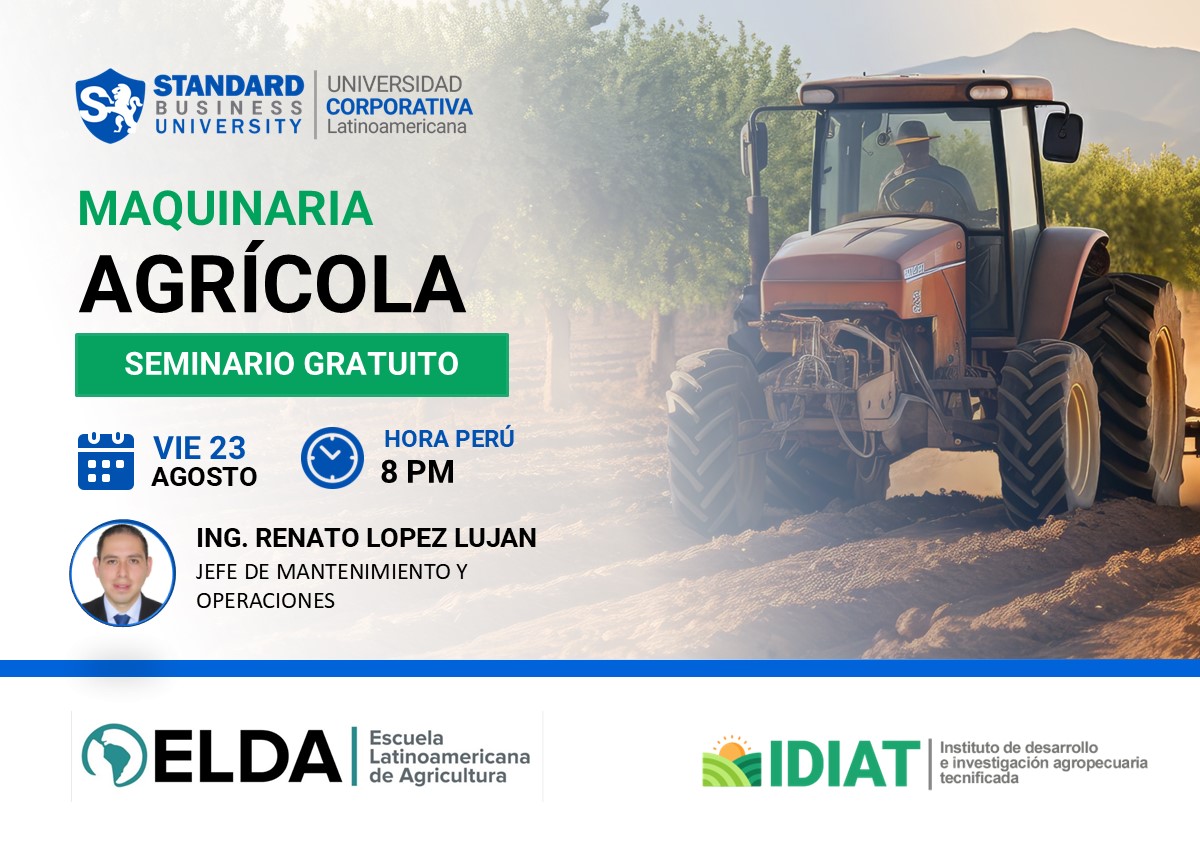SEMINARIO ESPECIALIZADO EN MAQUINARIA AGRÍCOLA