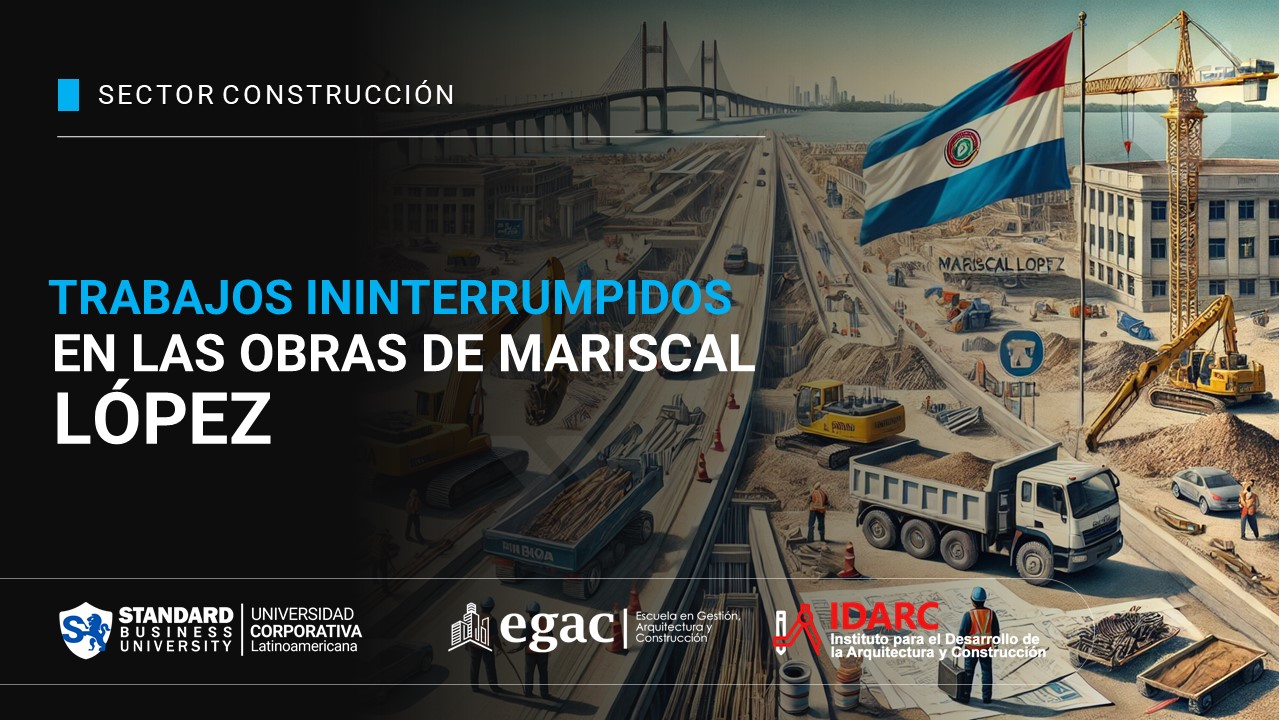 Central: Trabajos ininterrumpidos en las obras de Mariscal López