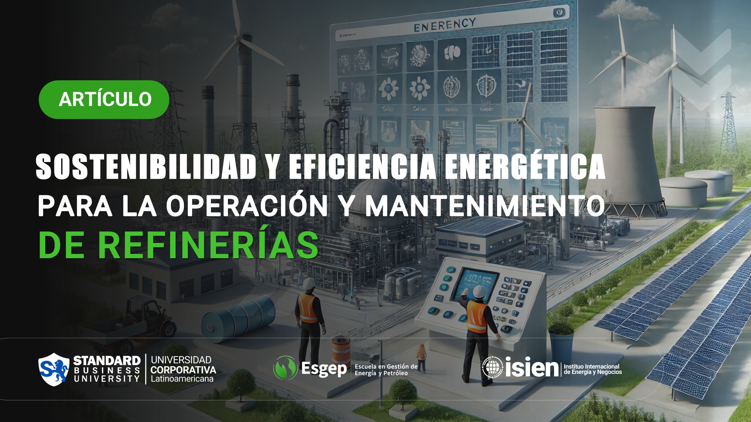 Sostenibilidad y Eficiencia Energética para la Operación y Mantenimiento de Refinerías