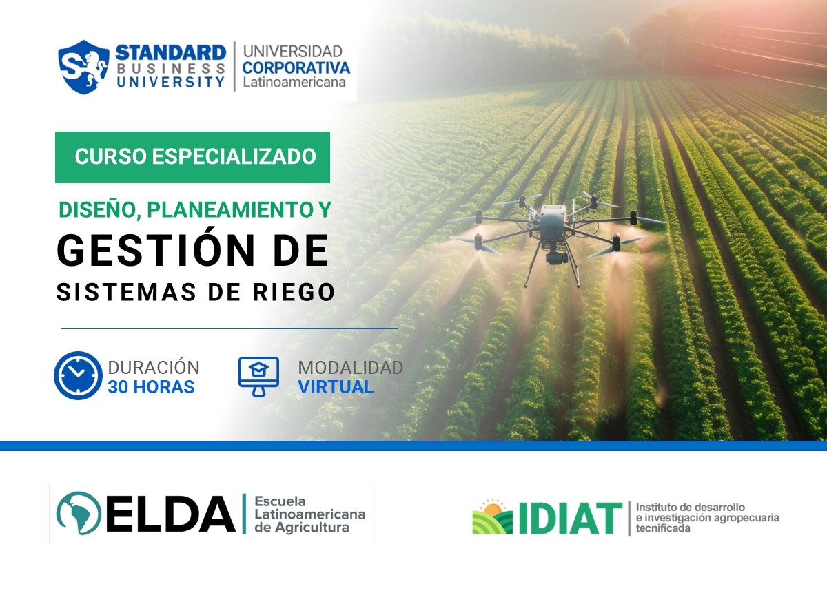 CURSO ESPECIALIZADO EN DISEñO, PLANEAMIENTO Y GESTIóN DE SISTEMAS DE RIEGO
