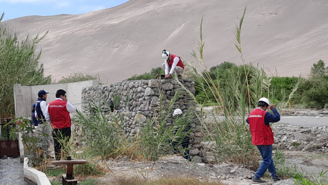 PERÚ: Tacna; Perjuicio económico por falta de penalidades en obra de riego en Locumba