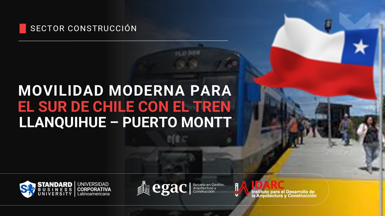 Movilidad Moderna para el Sur de Chile con el Tren Llanquihue–Puerto Montt