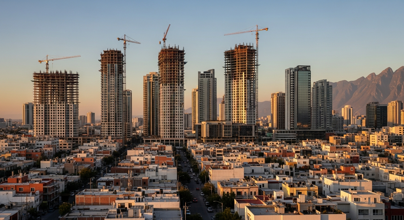 Edificios verticales en Monterrey se quintuplicaron en una década