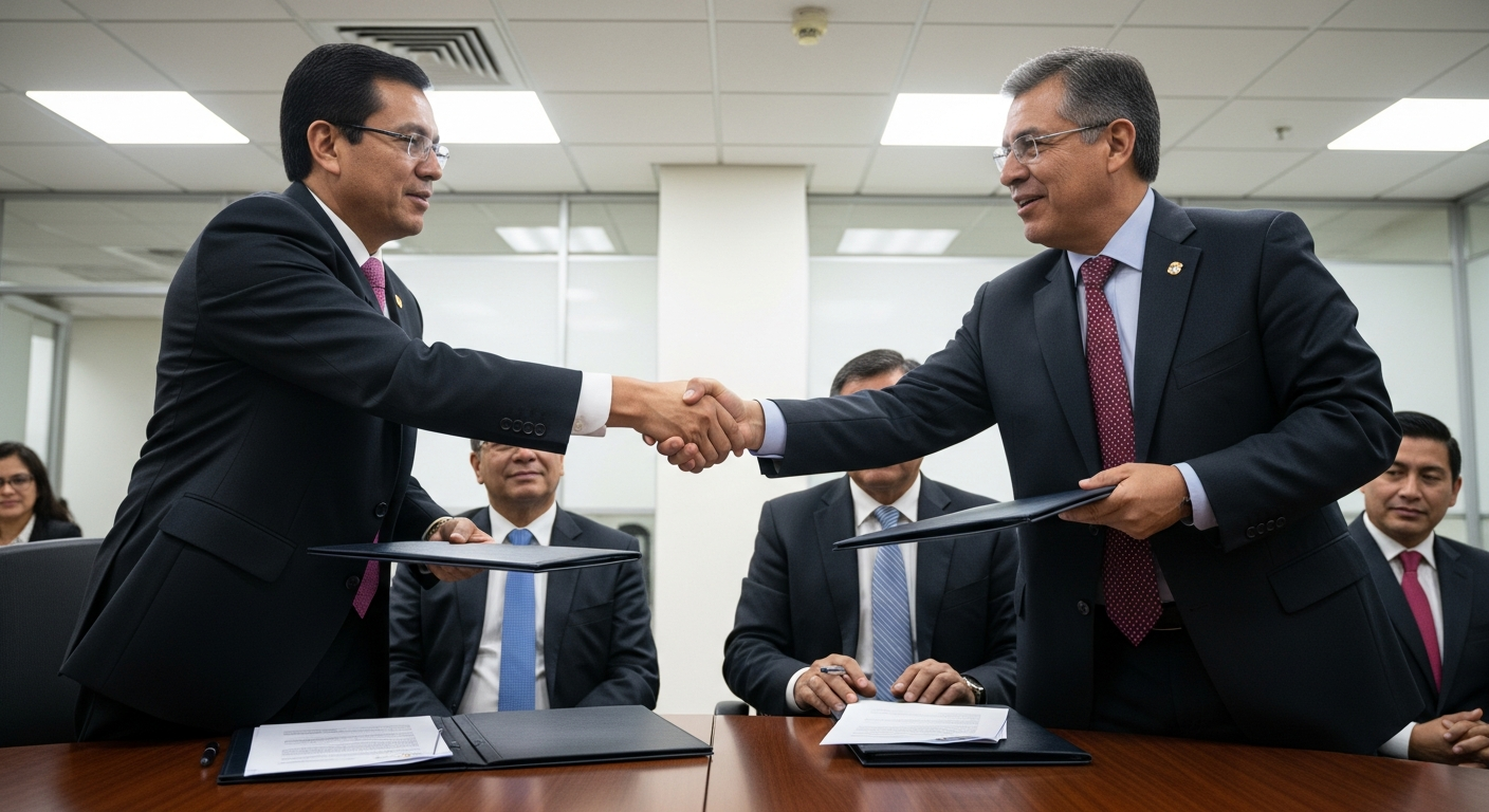 Convenio construcción e impacto social une a OFIS y SNCI en Perú