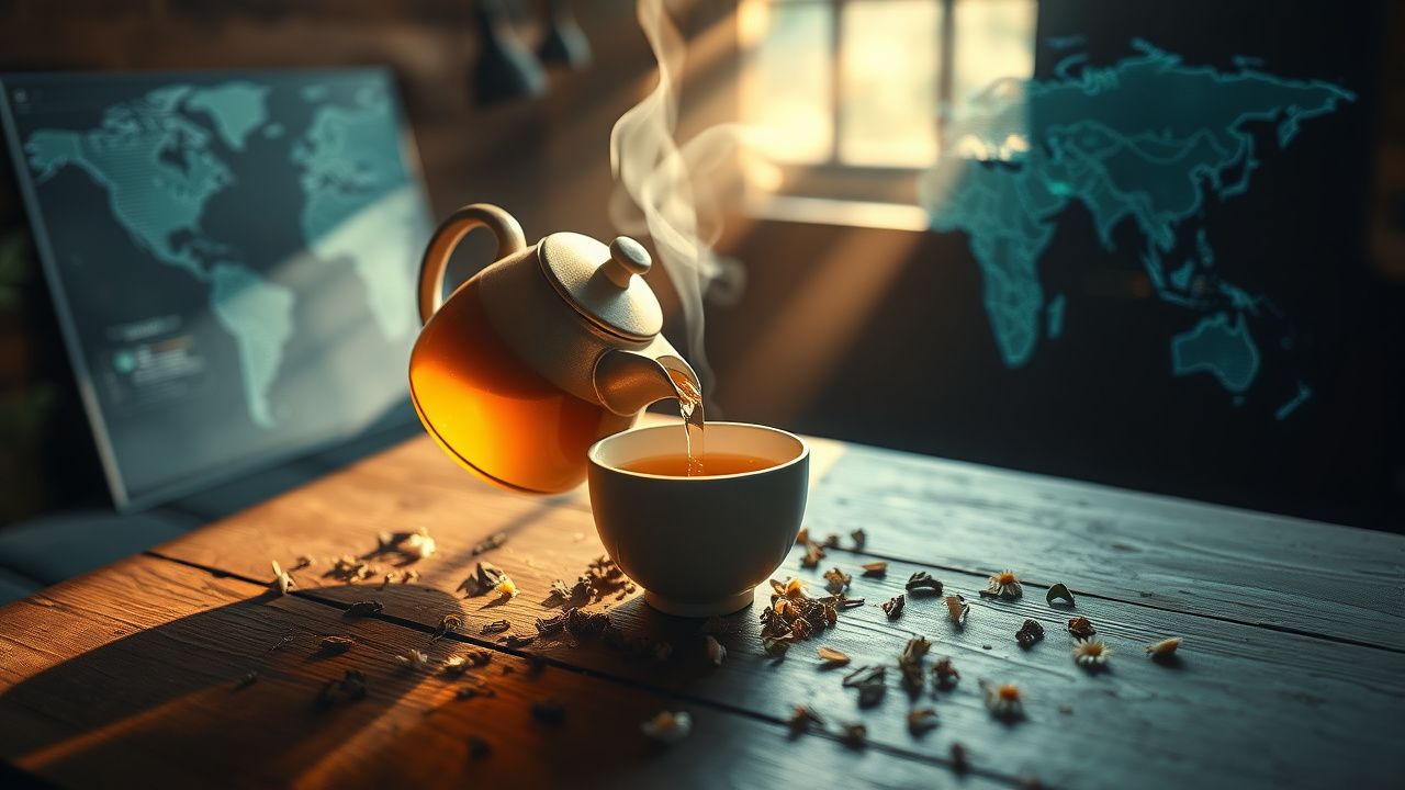 Mercado mundial del té alcanzará US$32.000 millones en 2034