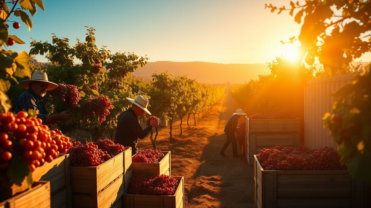 Exportaciones fruta fresca Chile crecen 12% en primer cuatrimestre 2026