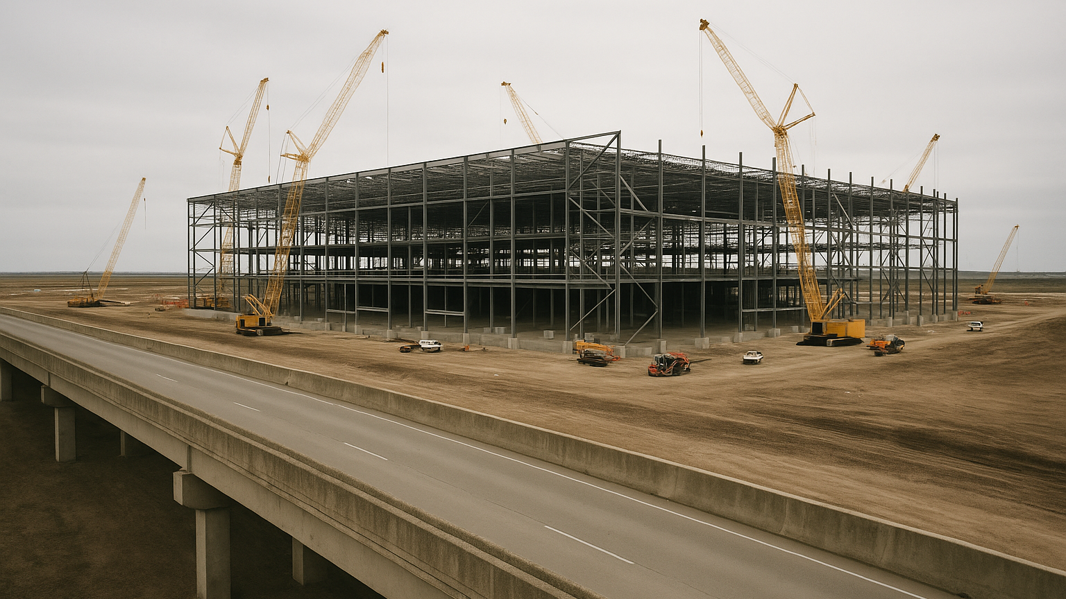 Construcción de centros de datos supera el gasto público en transporte