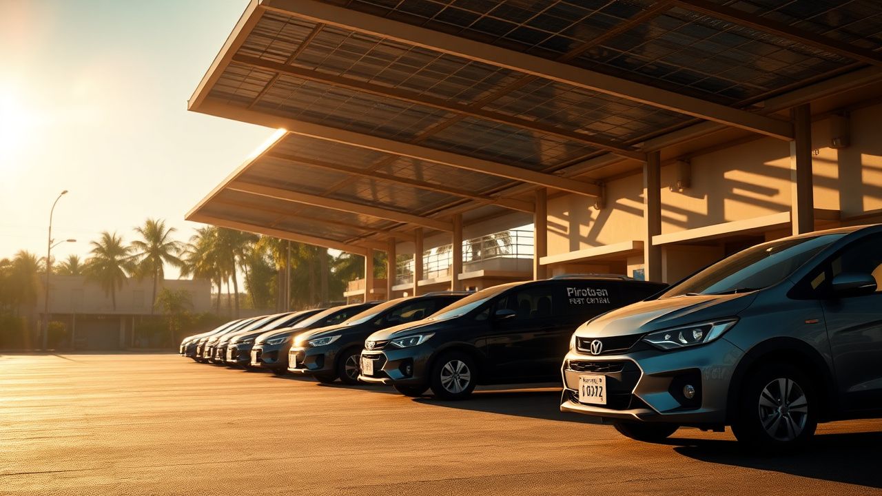 Flota de taxis Moskvich llega a La Habana con infraestructura solar