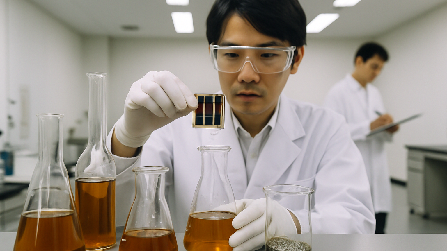 Reciclaje paneles solares perovskita logra recuperar 99,7% del plomo