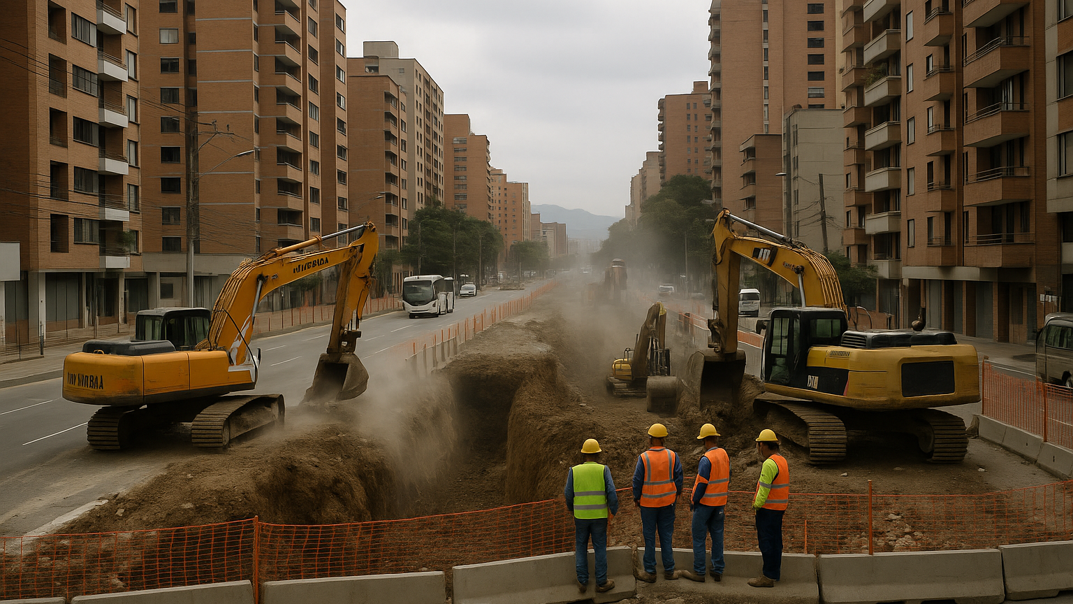 Estación subterránea Metro de la 80 inicia obras en Medellín