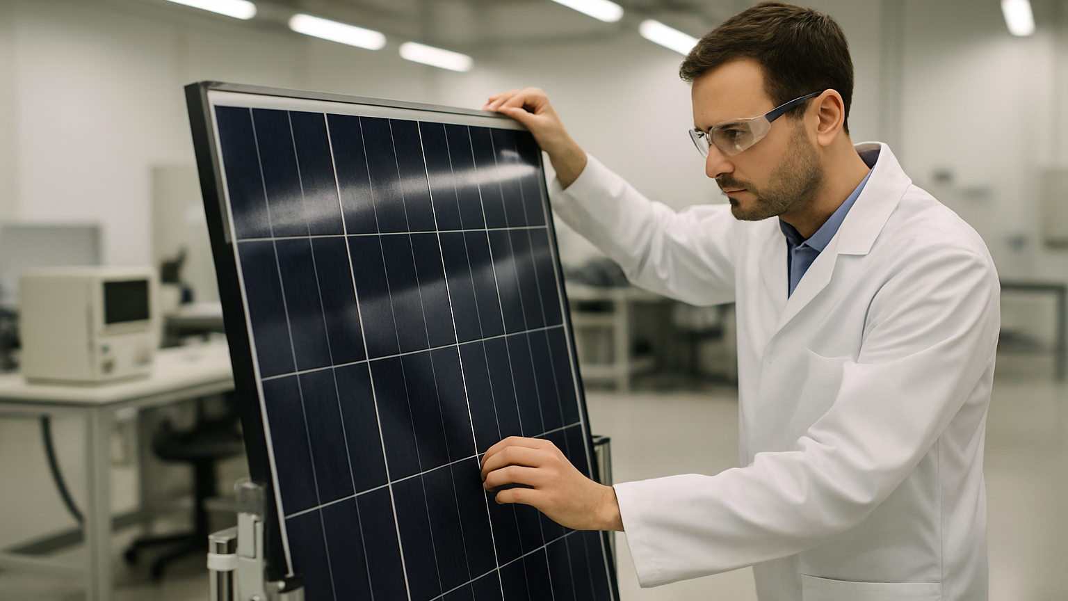 Panel solar tándem perovskita silicio alcanza 29,2% de eficiencia
