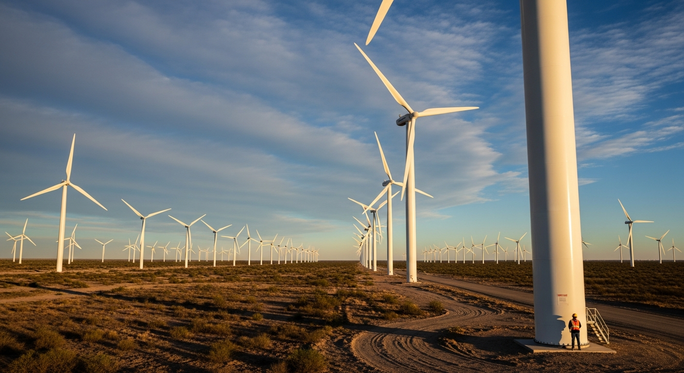 Parques eólicos Tamaulipas: seis proyectos suman 2,524 MW nuevos
