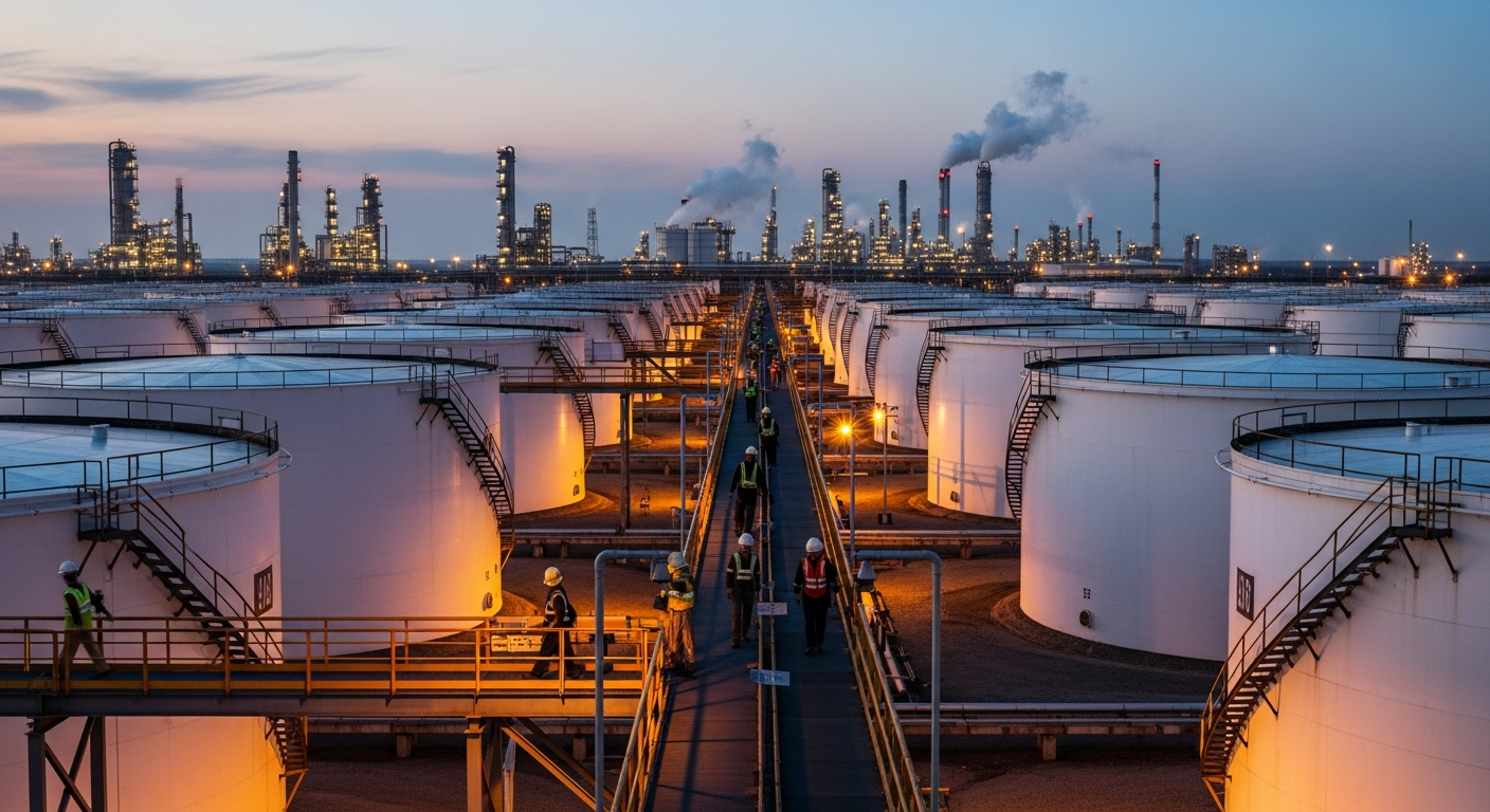 Reservas de petróleo caen a ritmo récord ante crisis en Ormuz