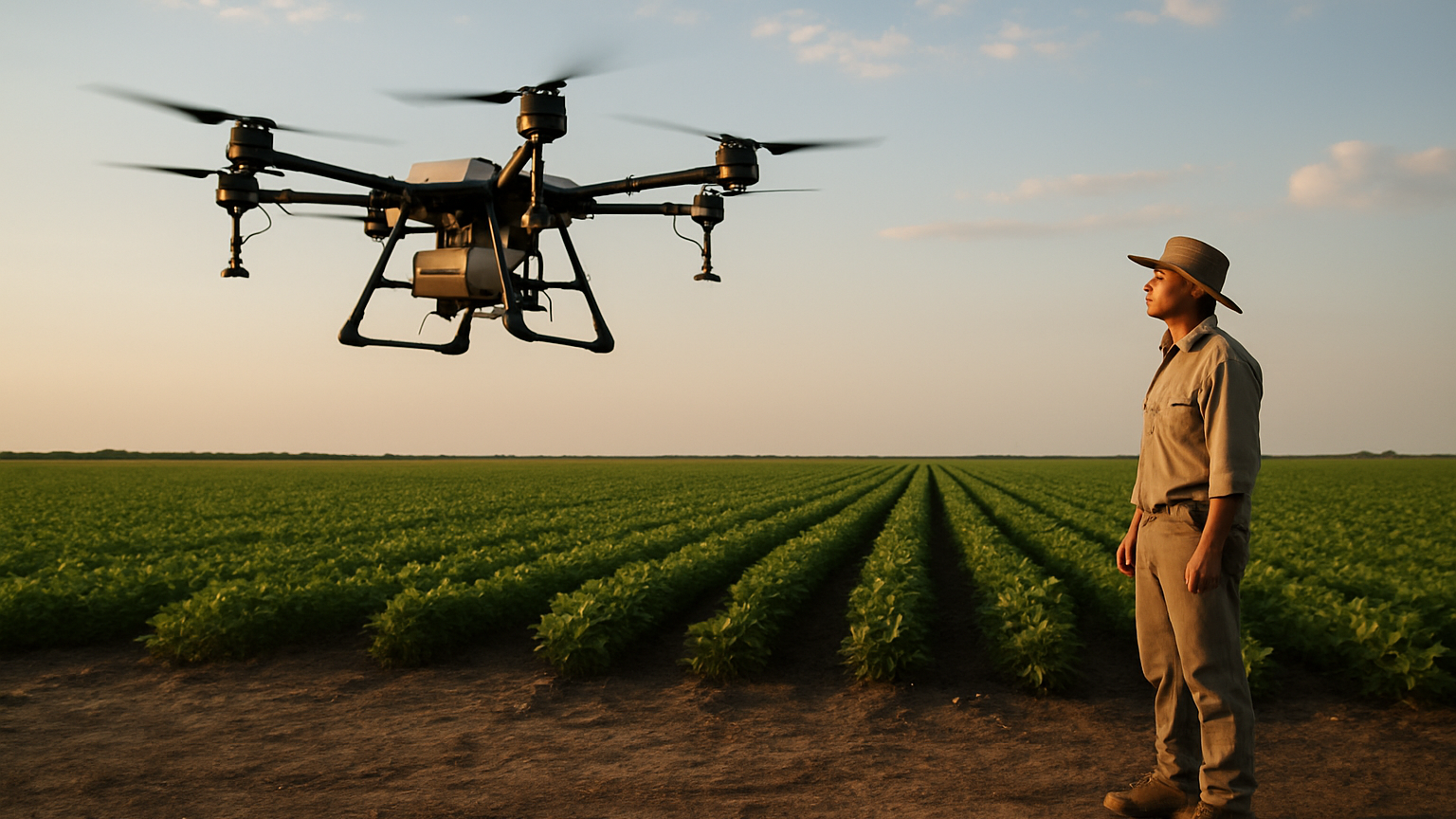 Drones agrícolas chinos avanzan en el campo argentino con mayor eficiencia