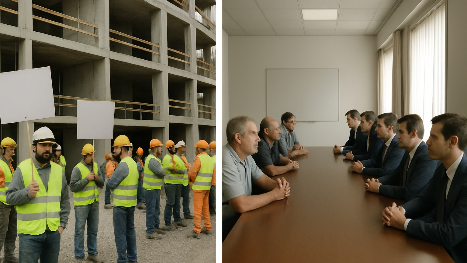 Negociación laboral en construcción lleva 120 días sin acuerdo en Uruguay