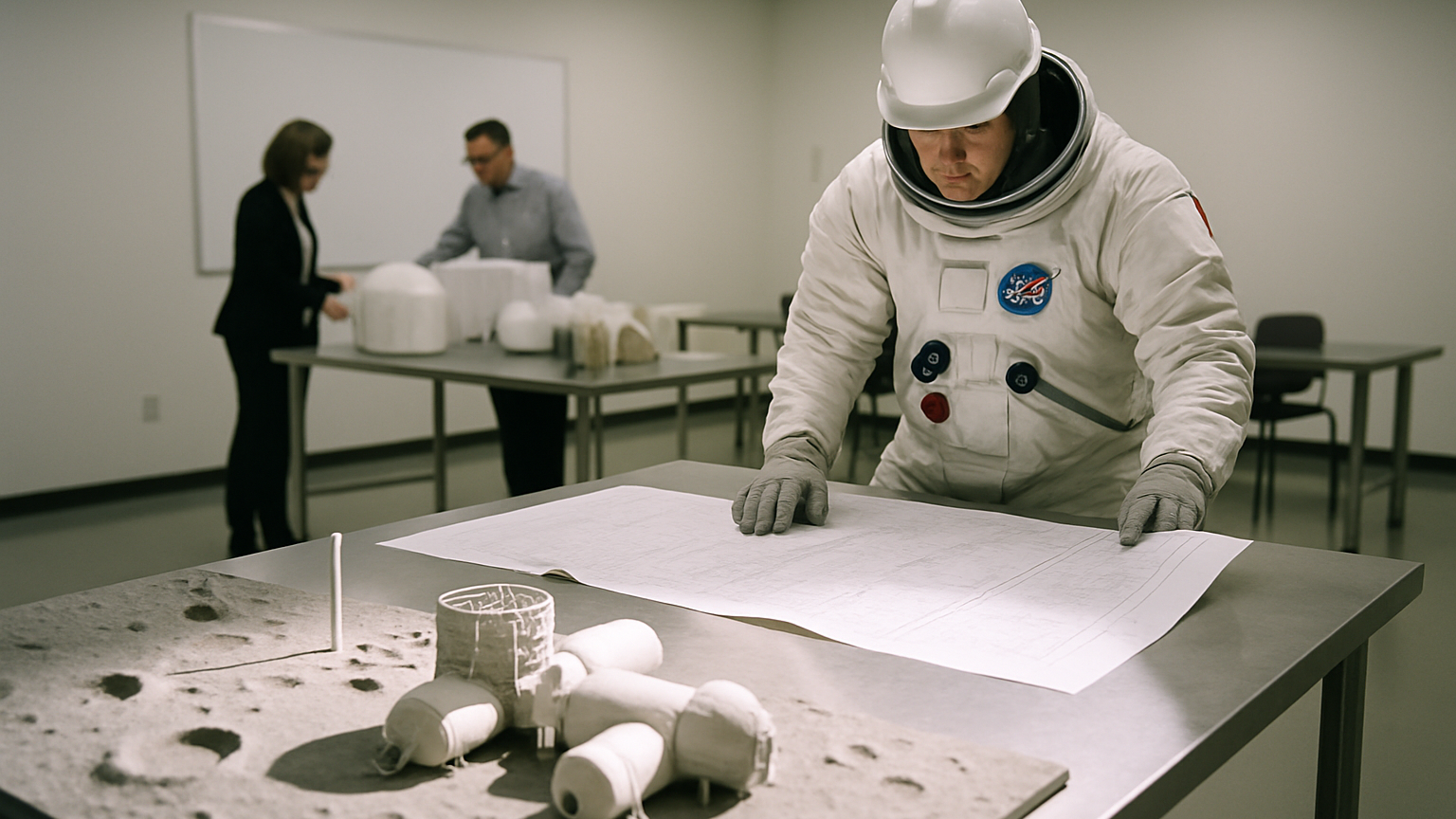 NASA planea construir una base lunar con inversión de 20.000 millones
