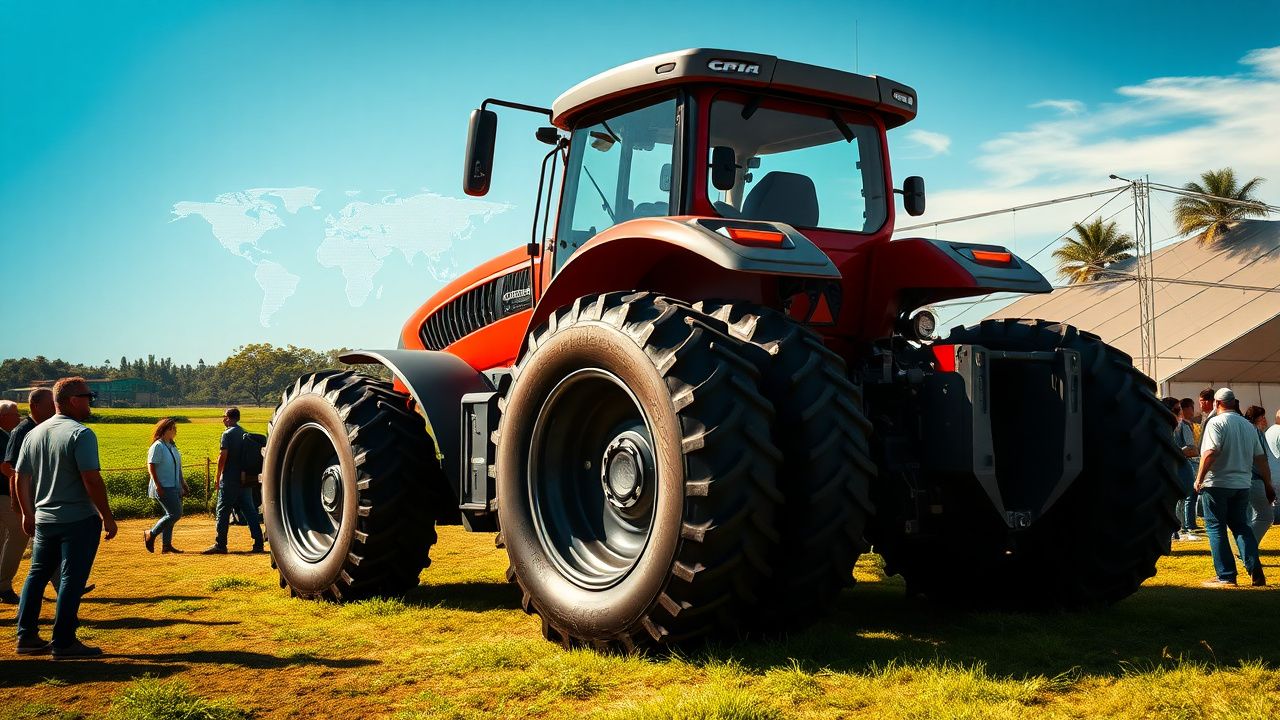 Tractores agrícolas chinos XCMG irrumpen en el mercado brasileño