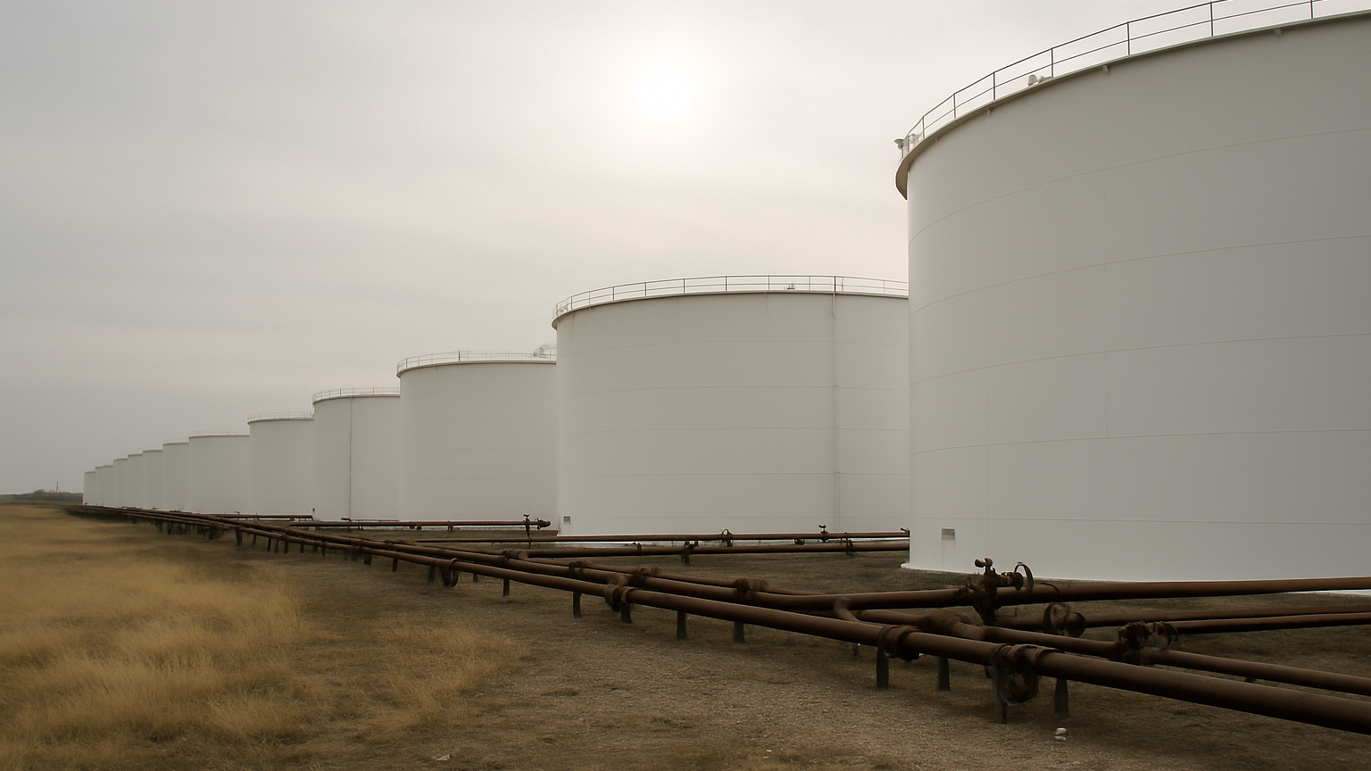 Reservas de petróleo en Cushing caen a niveles críticos en EE.UU.
