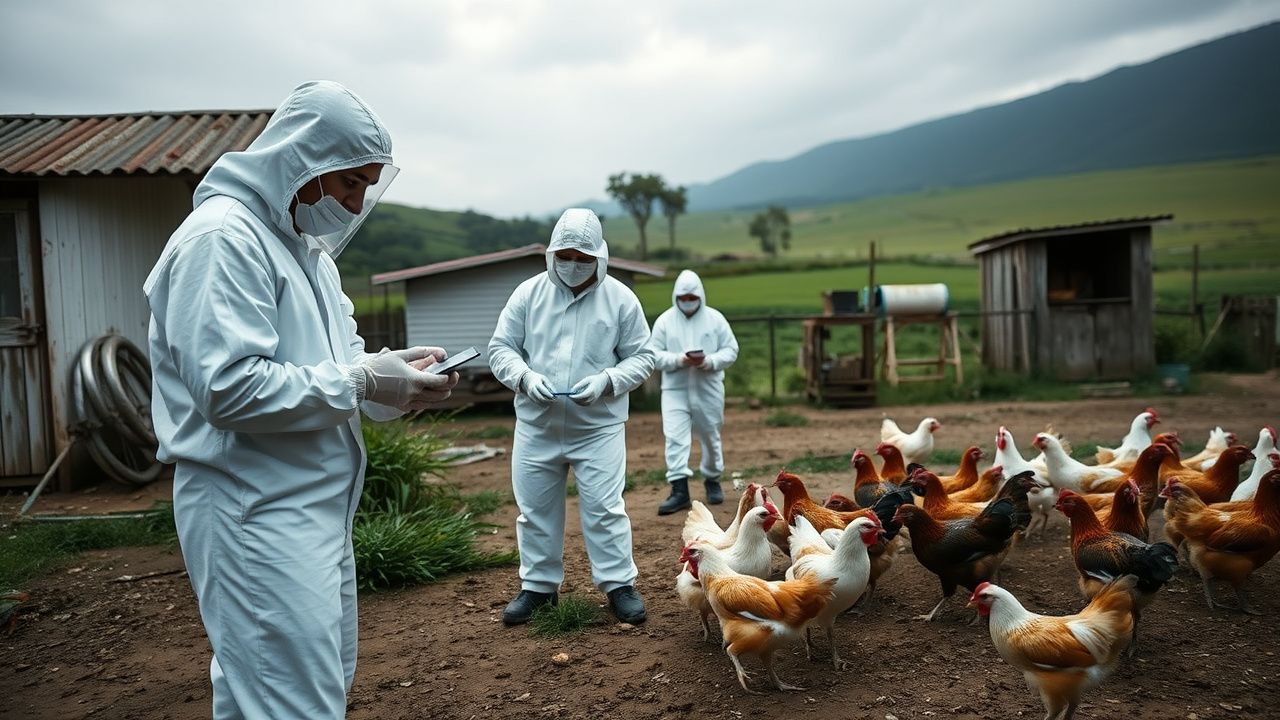 Influenza aviar: SAG Ñuble monitorea 249 predios con muestreo activo