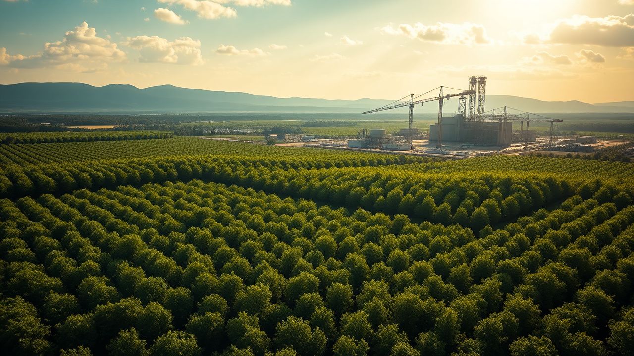 Proyecto Sucuriú de Arauco alcanza 62% de avance con 200 mil hectáreas plantadas